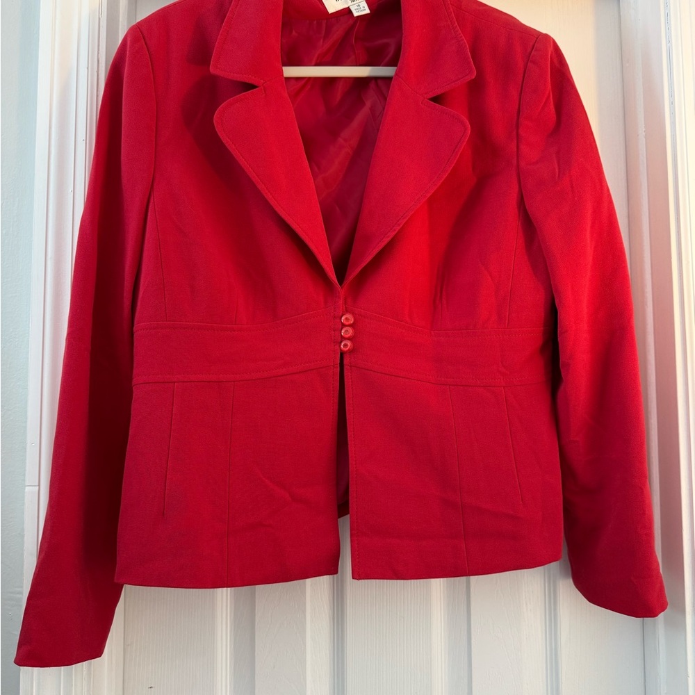 Red Women's Blazer